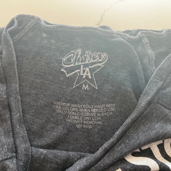 Vintage Rolling Stone off shoulder women’s long sleeve tshirt - Picture 2 of 3